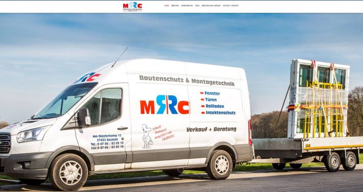 Webseitentexte für Bautenschutz und Montagetechnik MRC Fenster
