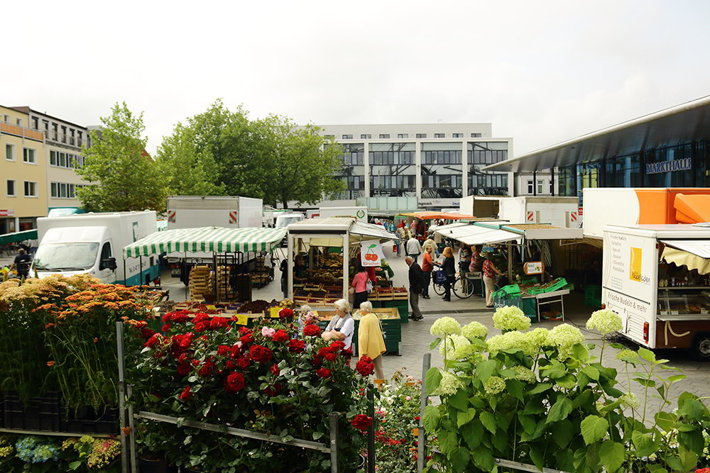 Der Wochenmarkt Vegesack zählt zu den ältesten Wochenmärkten Bremens