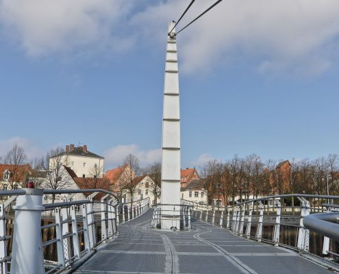 Brücke im Hafen Vegesack
