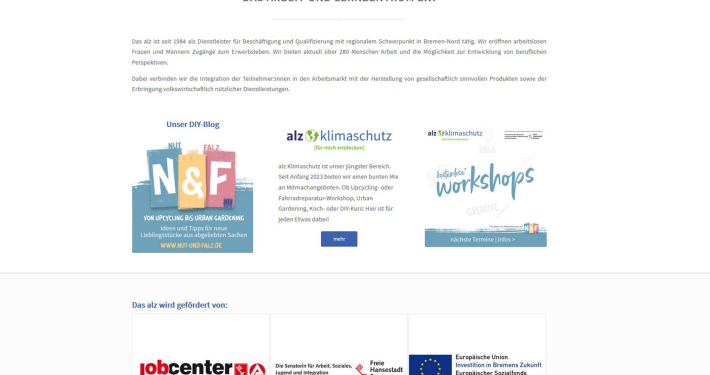 Texte für die Webseite des alz in Bremen-Nord